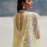 CRIMSON LUXE LAWN Marori Dreams - D8 A STITCHED