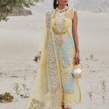 CRIMSON LUXE LAWN Marori Dreams - D8 A STITCHED