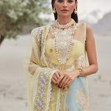 CRIMSON LUXE LAWN Marori Dreams - D8 A STITCHED