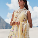 CRIMSON LUXE LAWN Serendipity - D3 A Stitched