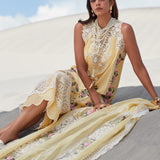 CRIMSON LUXE LAWN Serendipity - D3 A Stitched
