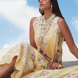 CRIMSON LUXE LAWN Serendipity - D3 A Stitched