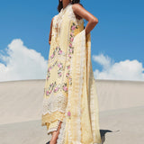 CRIMSON LUXE LAWN Serendipity - D3 A Stitched