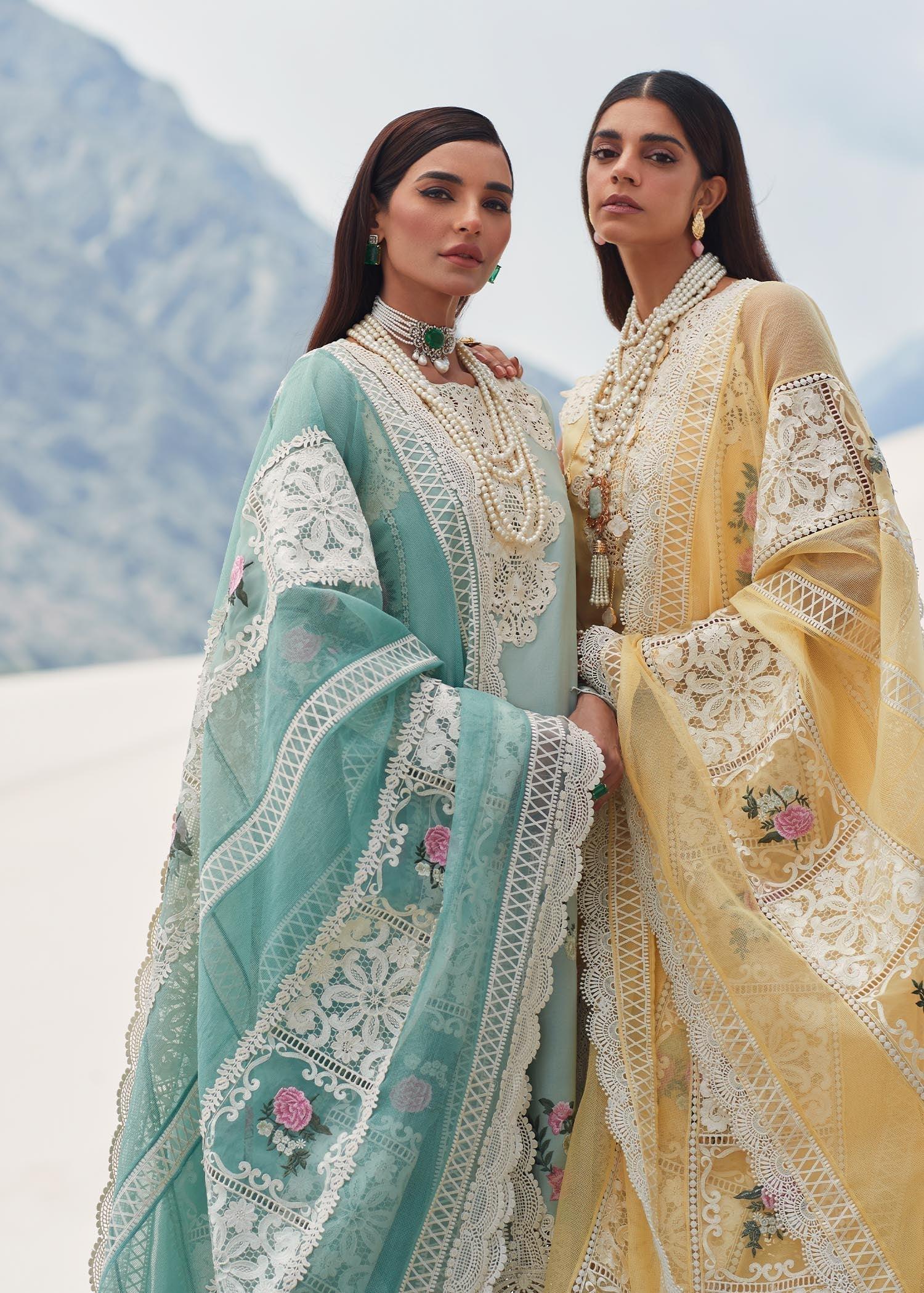 CRIMSON LUXE LAWN Serendipity - D3 A Stitched