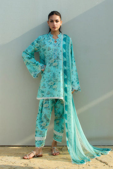 Sania Maskatiya | Luxury Lawn 25 | Myra (B) - Rang-e-Khaas