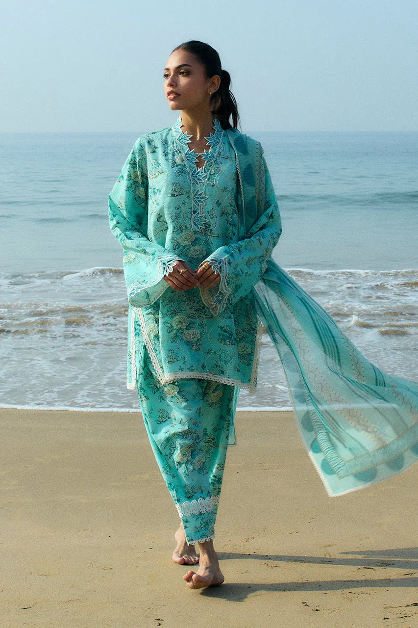 Sania Maskatiya | Luxury Lawn 25 | Myra (B) - Rang-e-Khaas