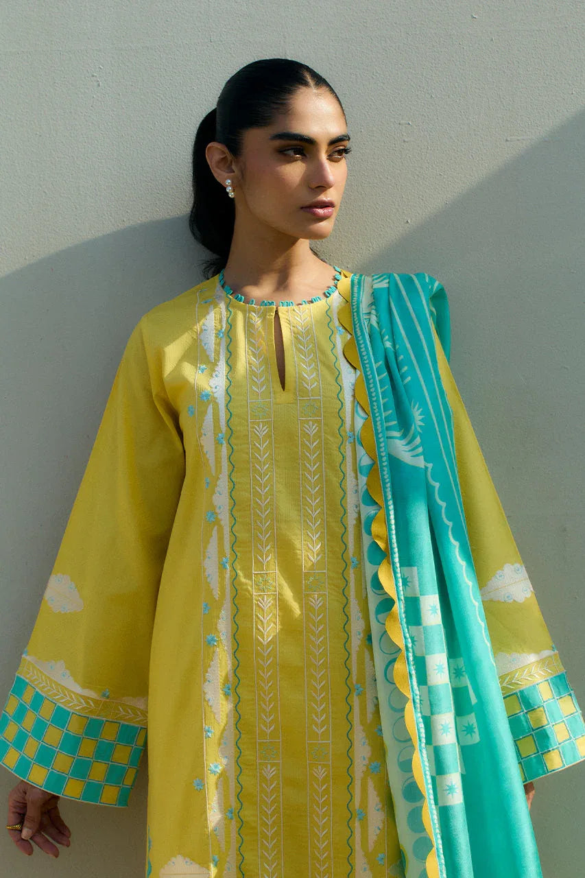 Sania Maskatiya | Luxury Lawn 25 | Vivi (A) - Rang-e-Khaas