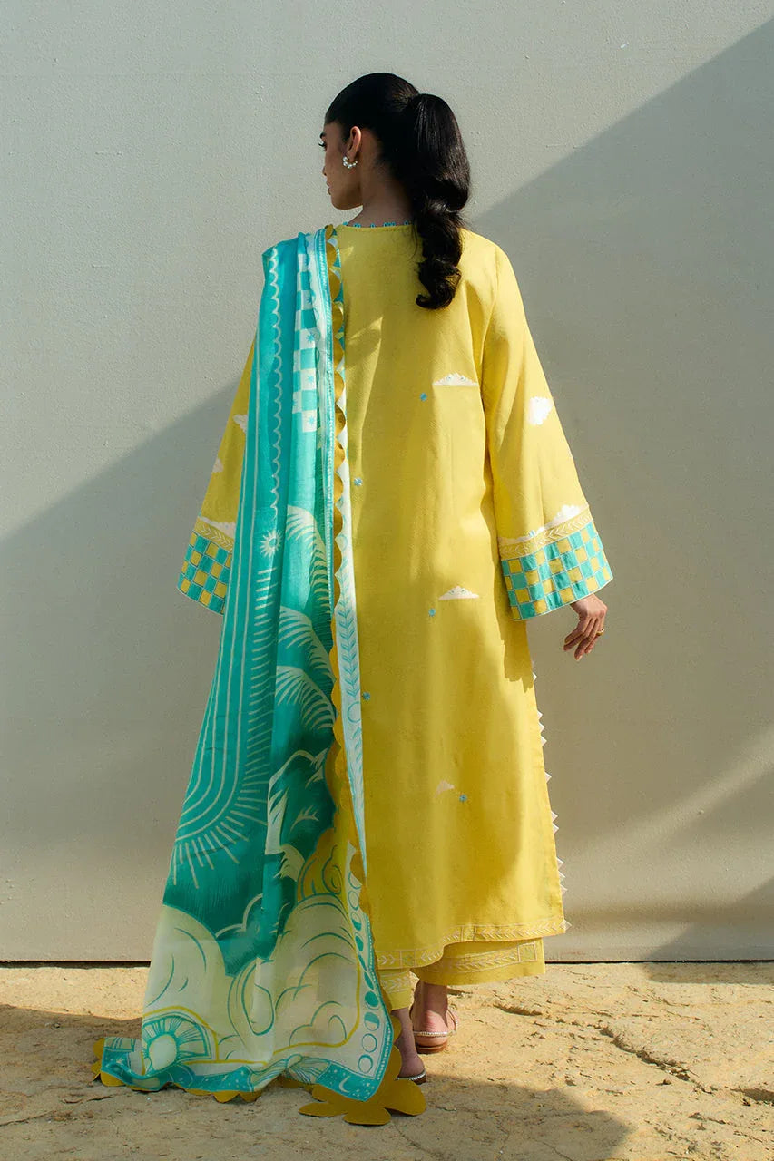 Sania Maskatiya | Luxury Lawn 25 | Vivi (A) - Rang-e-Khaas