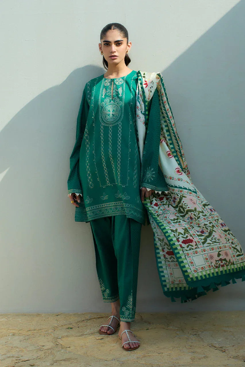 Sania Maskatiya | Luxury Lawn 25 | Tami (B) - Rang-e-Khaas