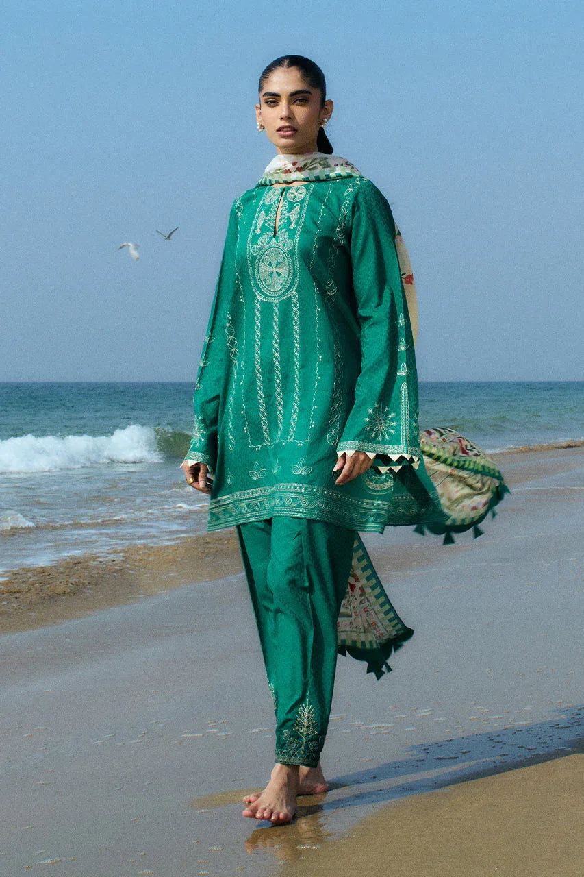 Sania Maskatiya | Luxury Lawn 25 | Tami (B) - Rang-e-Khaas
