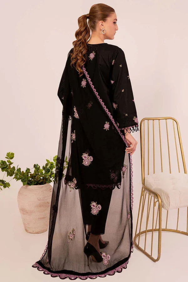 Farasha | Summer Weaves Embroidered Lawn | MYSTIQUE - Rang-e-Khaas