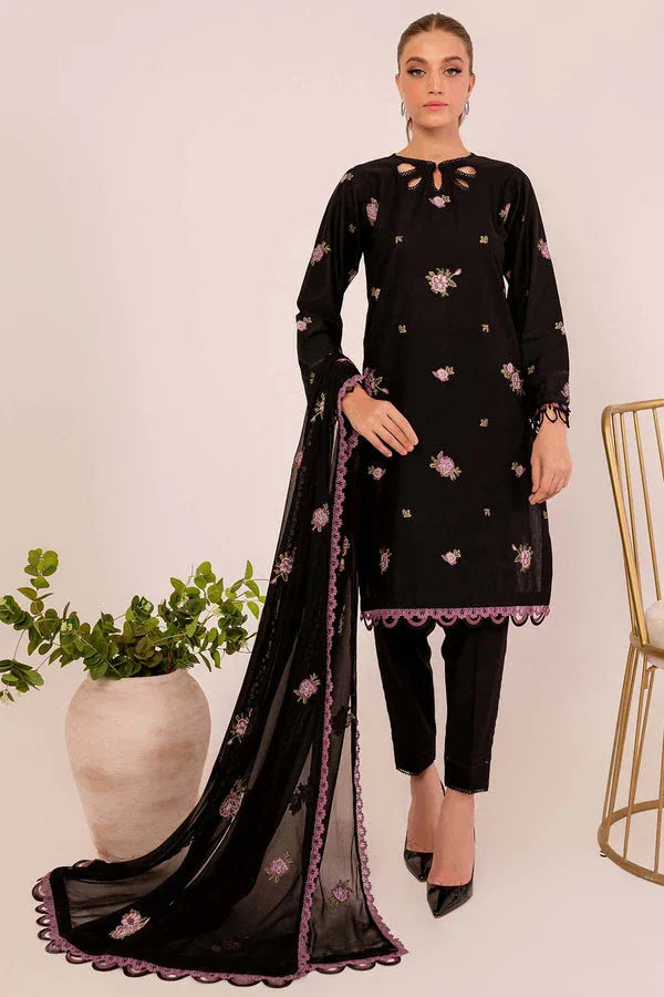 Farasha | Summer Weaves Embroidered Lawn | MYSTIQUE - Rang-e-Khaas