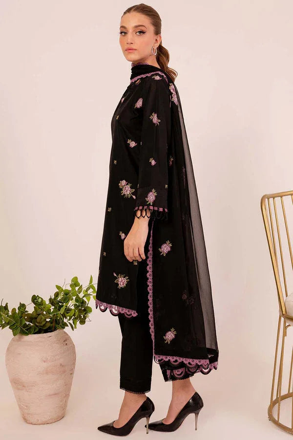 Farasha | Summer Weaves Embroidered Lawn | MYSTIQUE - Rang-e-Khaas