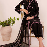Farasha | Summer Weaves Embroidered Lawn | MYSTIQUE
