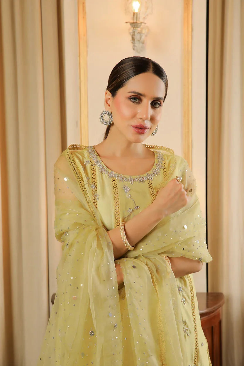 Muntaha | Baad e Saba | Kyra  Lime - Rang-e-Khaas