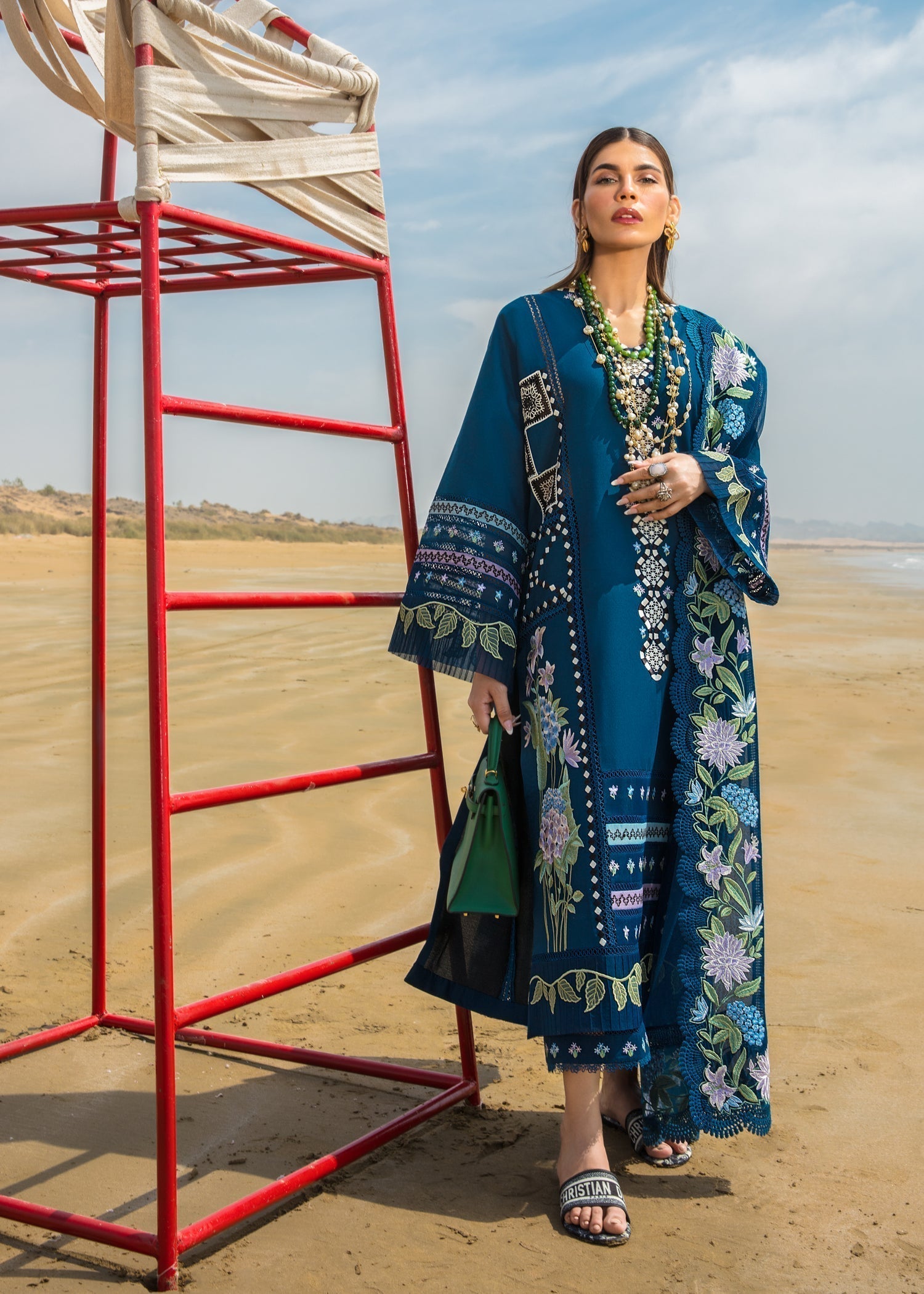 CRIMSON Embroidered Lawn Summer Collection D7-A