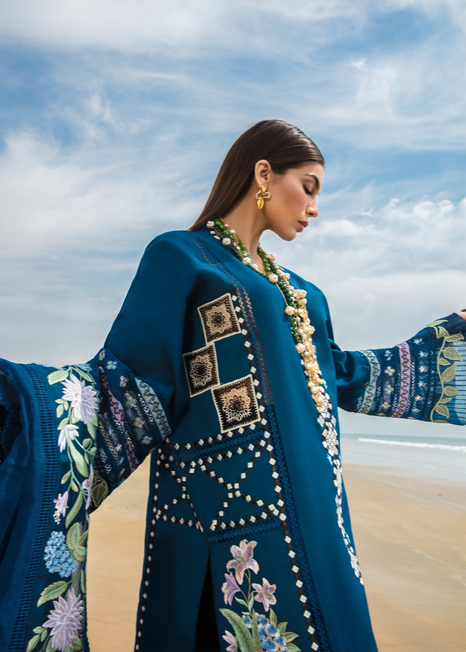 CRIMSON Embroidered Lawn Summer Collection D7-A