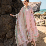 CRIMSON LUXURY LAWN SUMMER POSETTES - D2 A