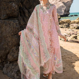 CRIMSON LUXURY LAWN SUMMER POSETTES - D2 A