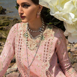 CRIMSON LUXURY LAWN SUMMER POSETTES - D2 A