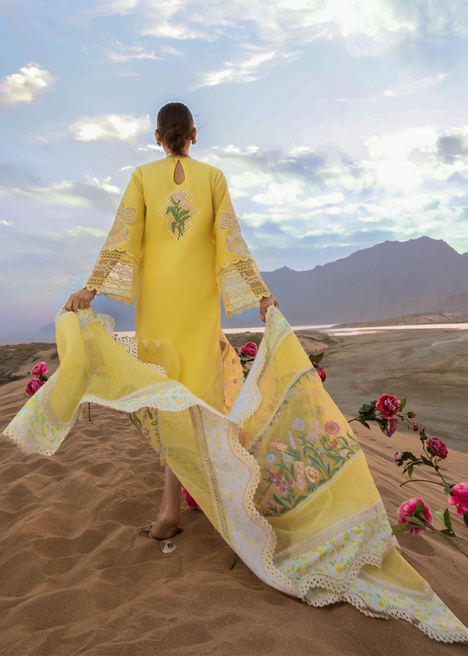 CRIMSON Embroidered Lawn Summer Collection D1-B