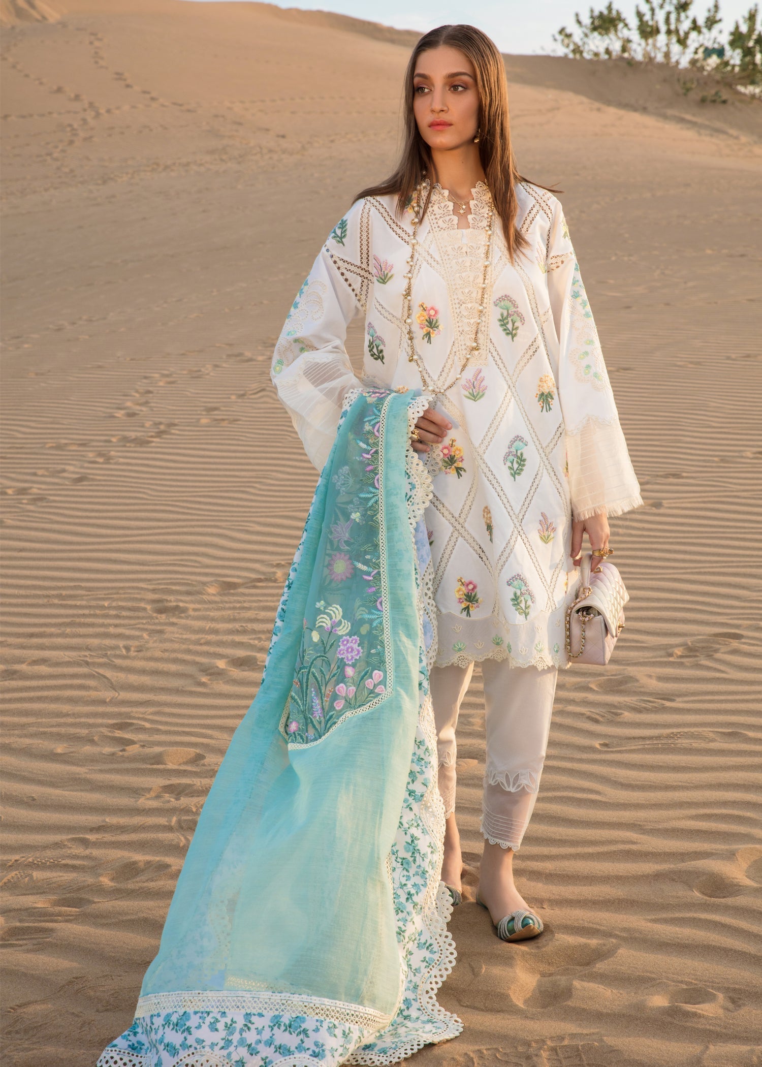 CRIMSON Embroidered Lawn Summer Collection D1-A