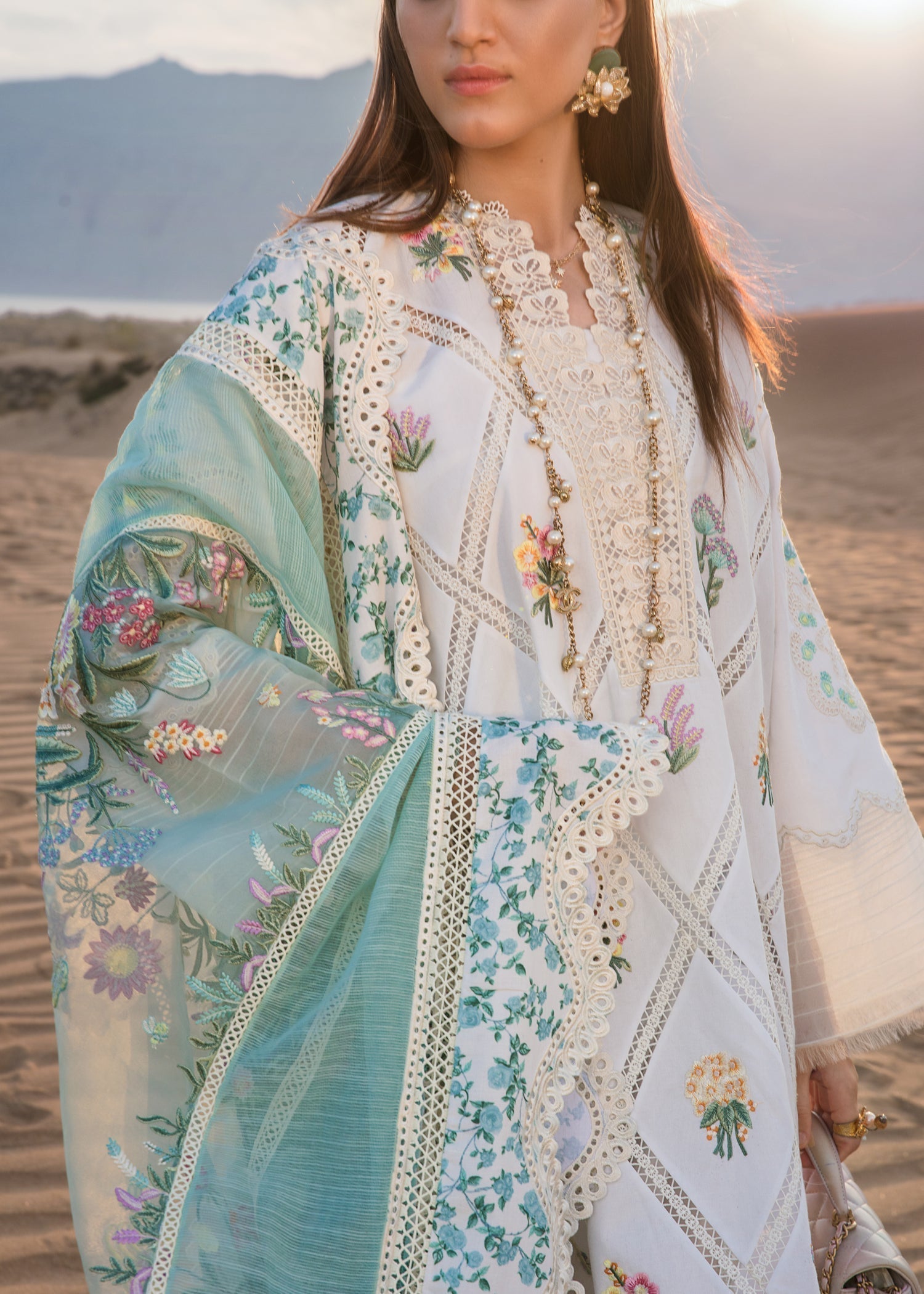 CRIMSON Embroidered Lawn Summer Collection D1-A