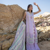 CRIMSON LUXURY LAWN SUMMER POSETTES - D2 B