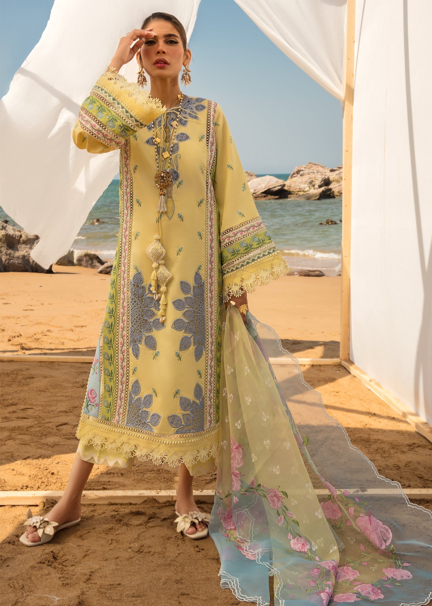 CRIMSON Embroidered Lawn Summer Collection D5-B