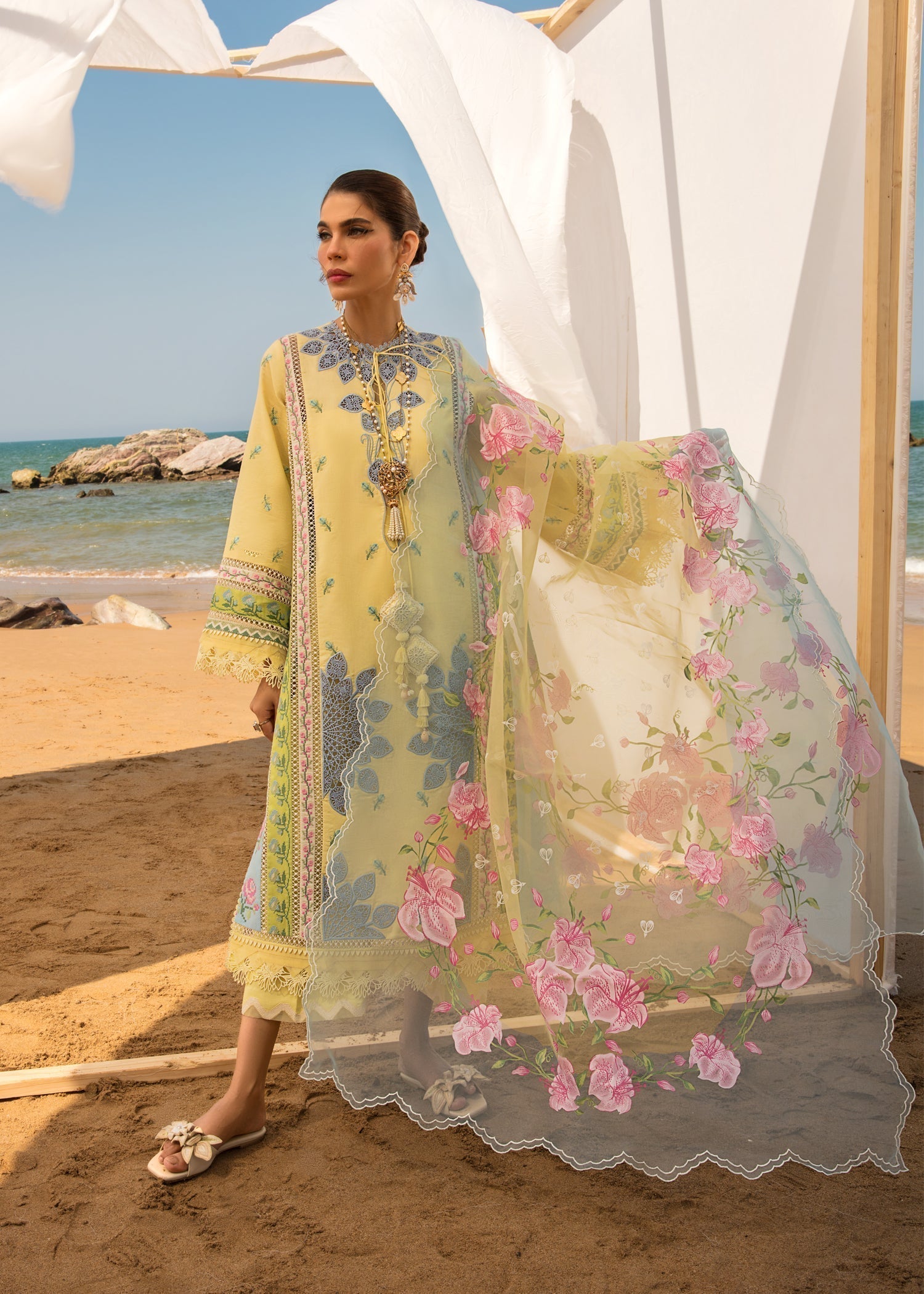CRIMSON Embroidered Lawn Summer Collection D5-B