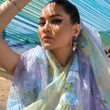 CRIMSON Embroidered Lawn  An Ode to Cross Stitch - D5 A