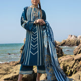 CRIMSON Embroidered Lawn Marori Dreams - D4 A