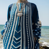 CRIMSON Embroidered Lawn Marori Dreams - D4 A