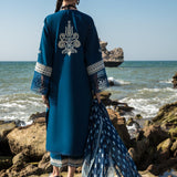 CRIMSON Embroidered Lawn Marori Dreams - D4 A