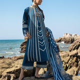 CRIMSON Embroidered Lawn Marori Dreams - D4 A