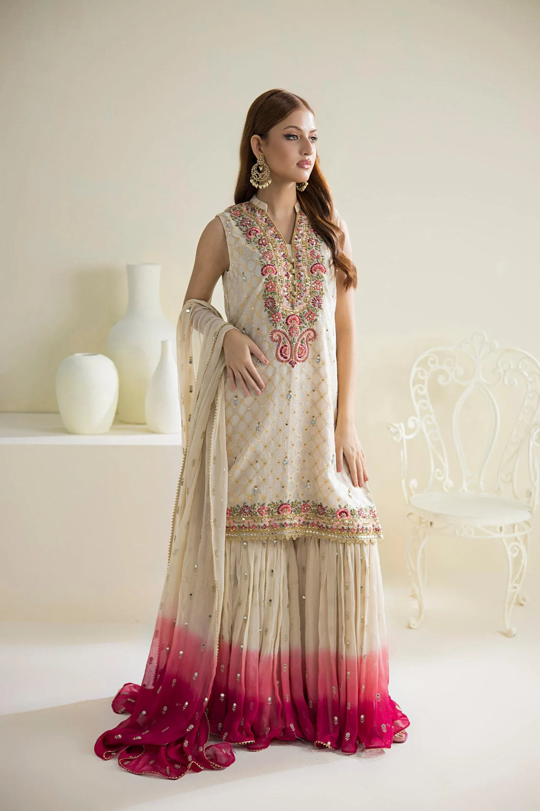 Farhat Jahan | Luxury Pret | Chaandni - Rang-e-Khaas