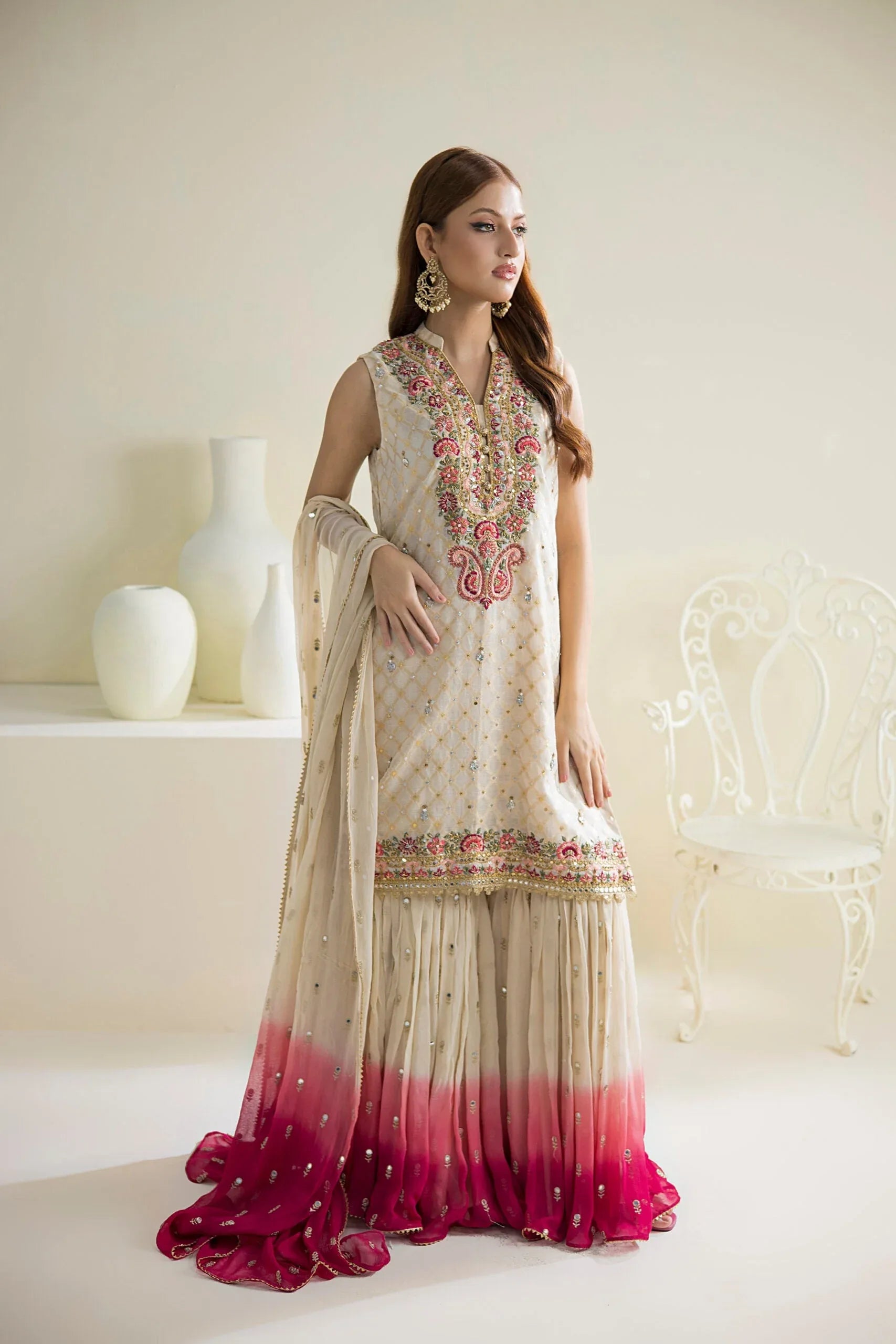 Farhat Jahan | Luxury Pret | Chaandni - Rang-e-Khaas