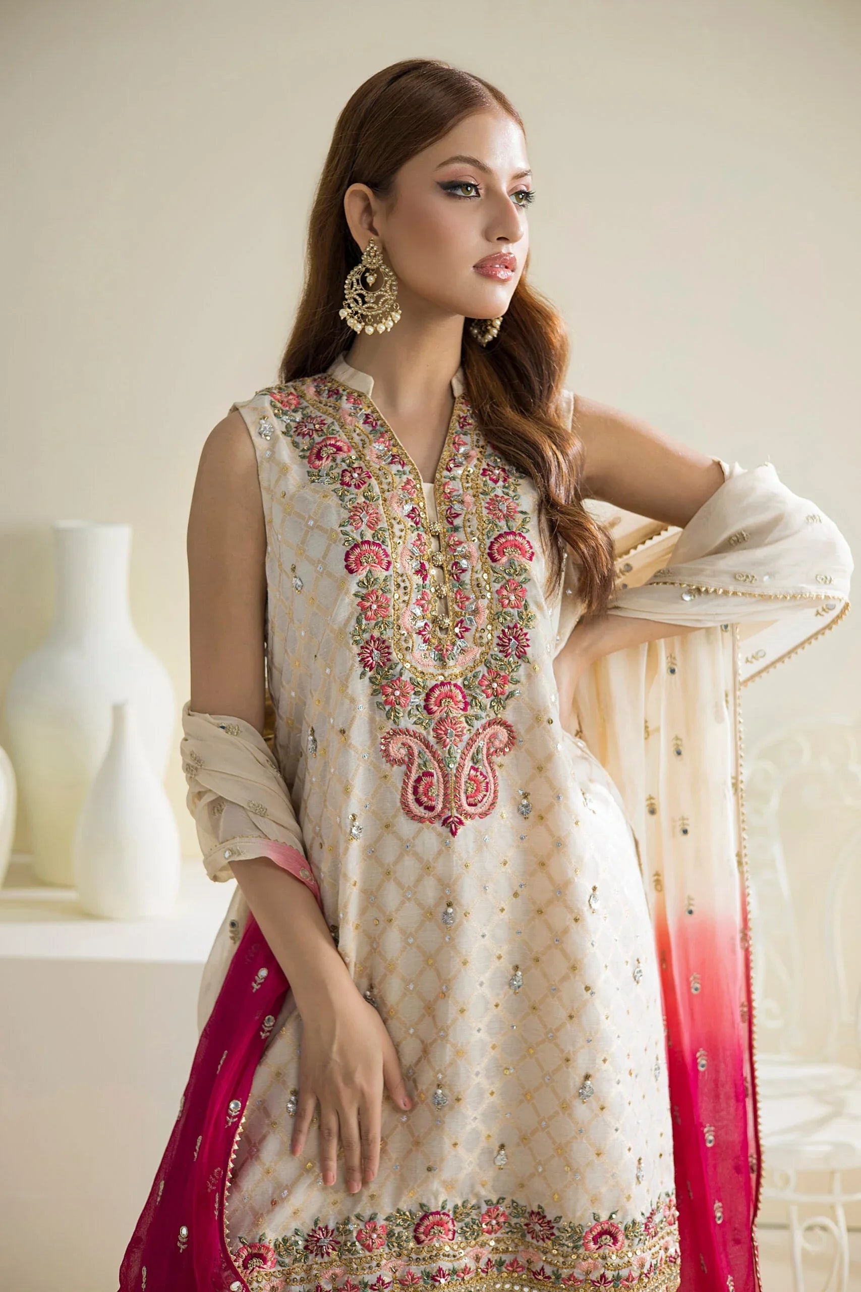 Farhat Jahan | Luxury Pret | Chaandni - Rang-e-Khaas