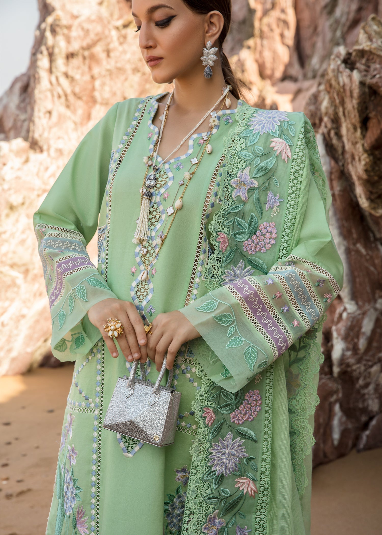 CRIMSON Embroidered Lawn Summer Collection D7-B