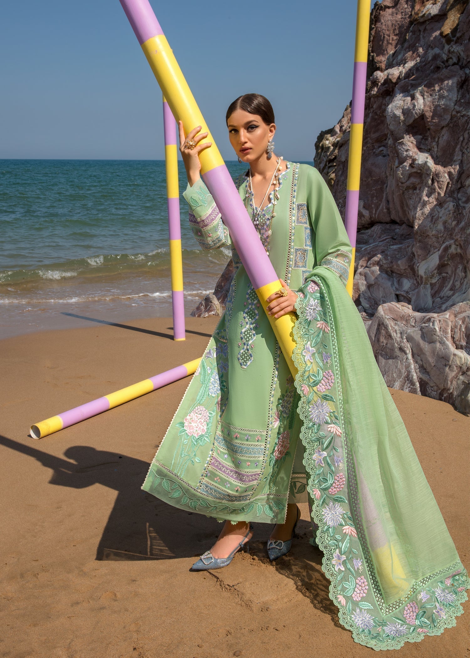 CRIMSON Embroidered Lawn Summer Collection D7-B