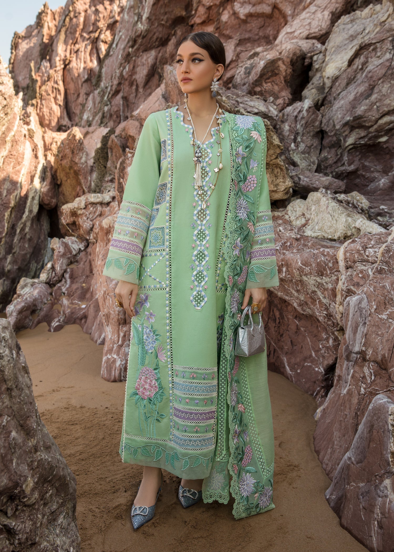 CRIMSON Embroidered Lawn Summer Collection D7-B