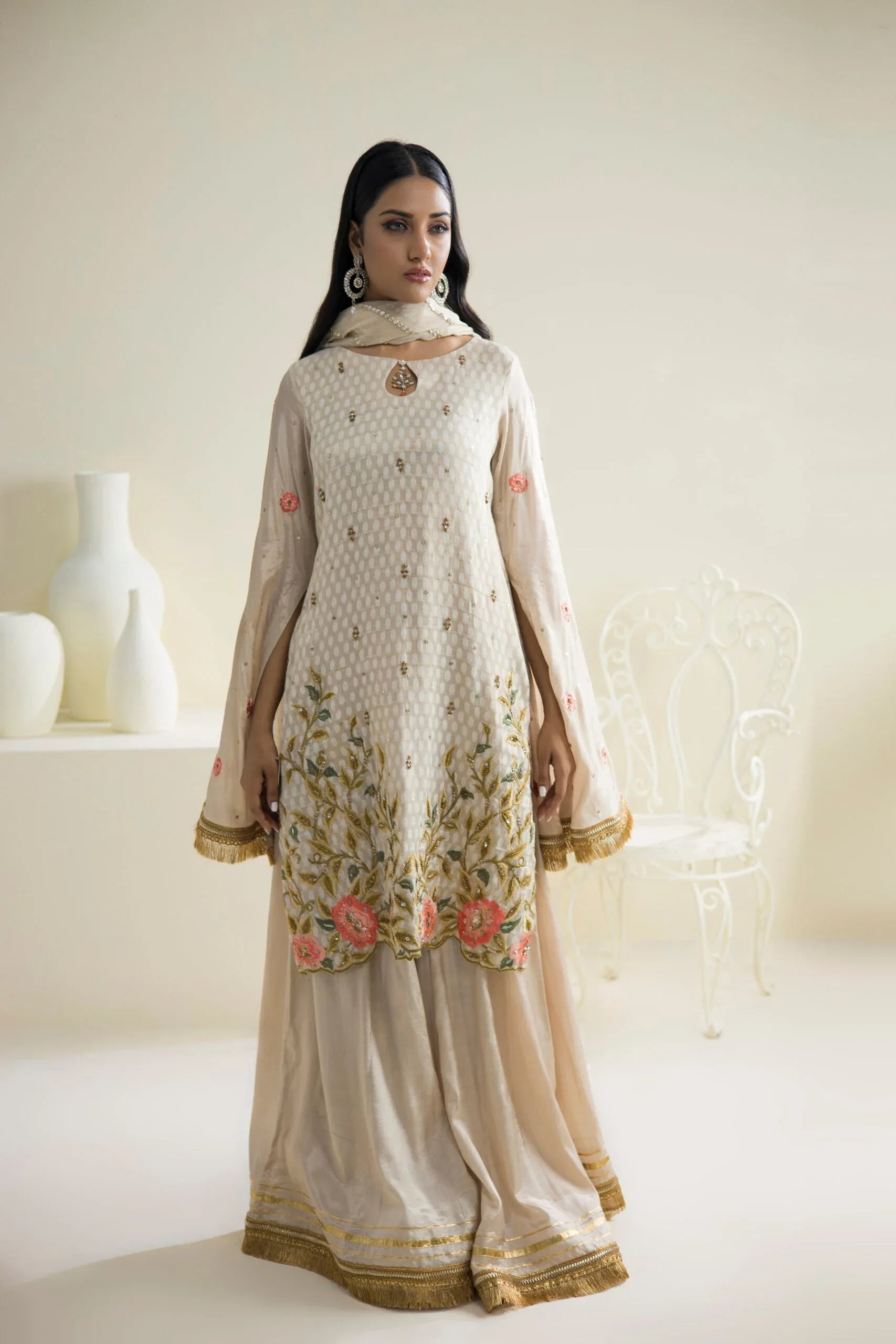Farhat Jahan | Luxury Pret | Qainaat - Rang-e-Khaas