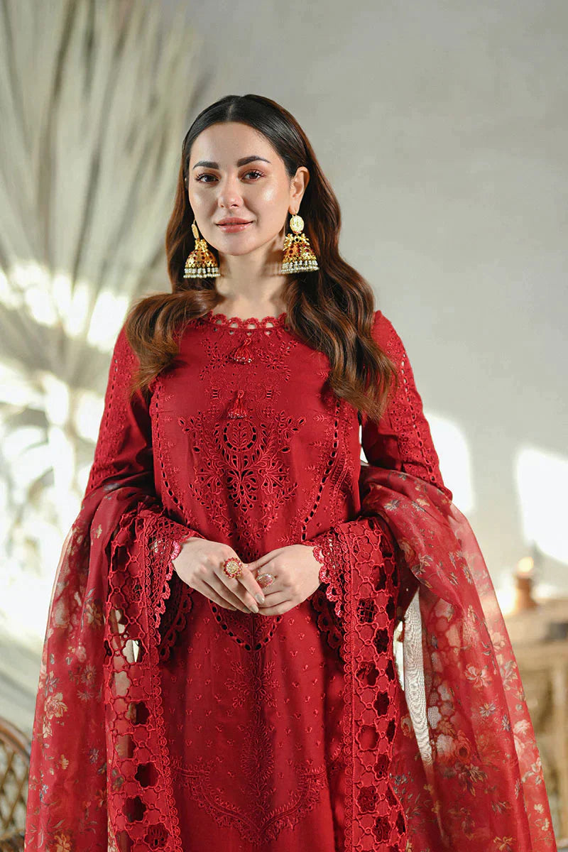 Qalamkar - SAAHIL LUXURY LAWN’23 - SP-13 ROMI - TC-326