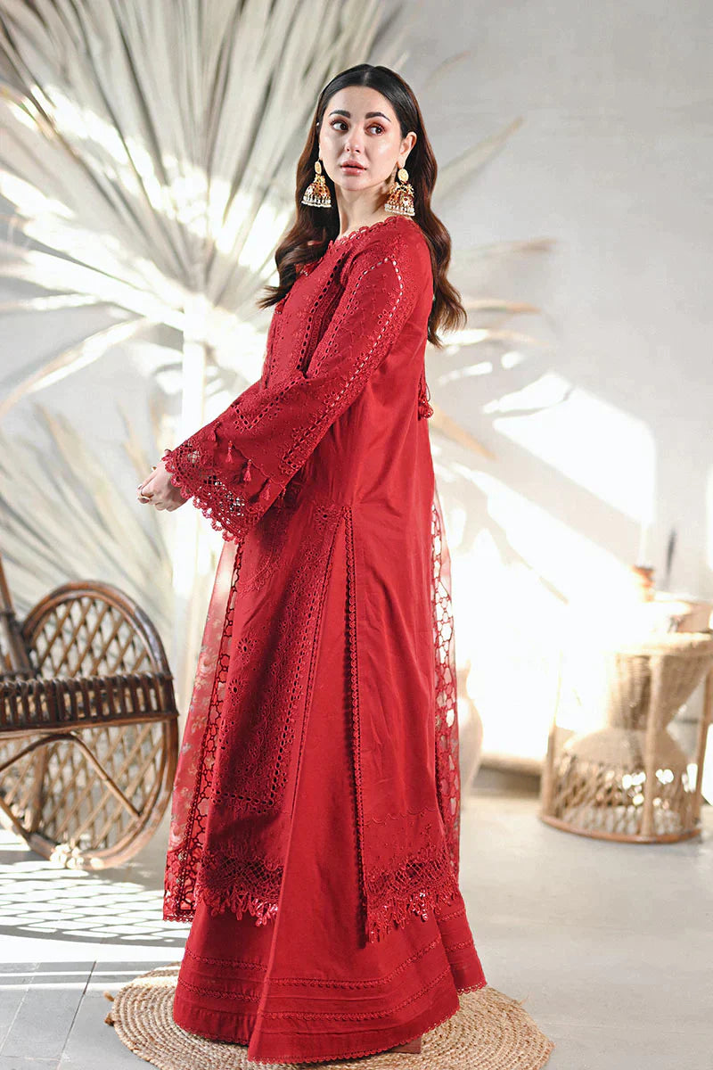 Qalamkar - SAAHIL LUXURY LAWN’23 - SP-13 ROMI - TC-326