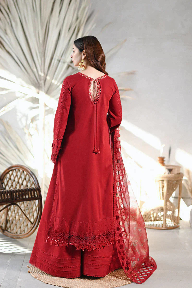 Qalamkar - SAAHIL LUXURY LAWN’23 - SP-13 ROMI - TC-326