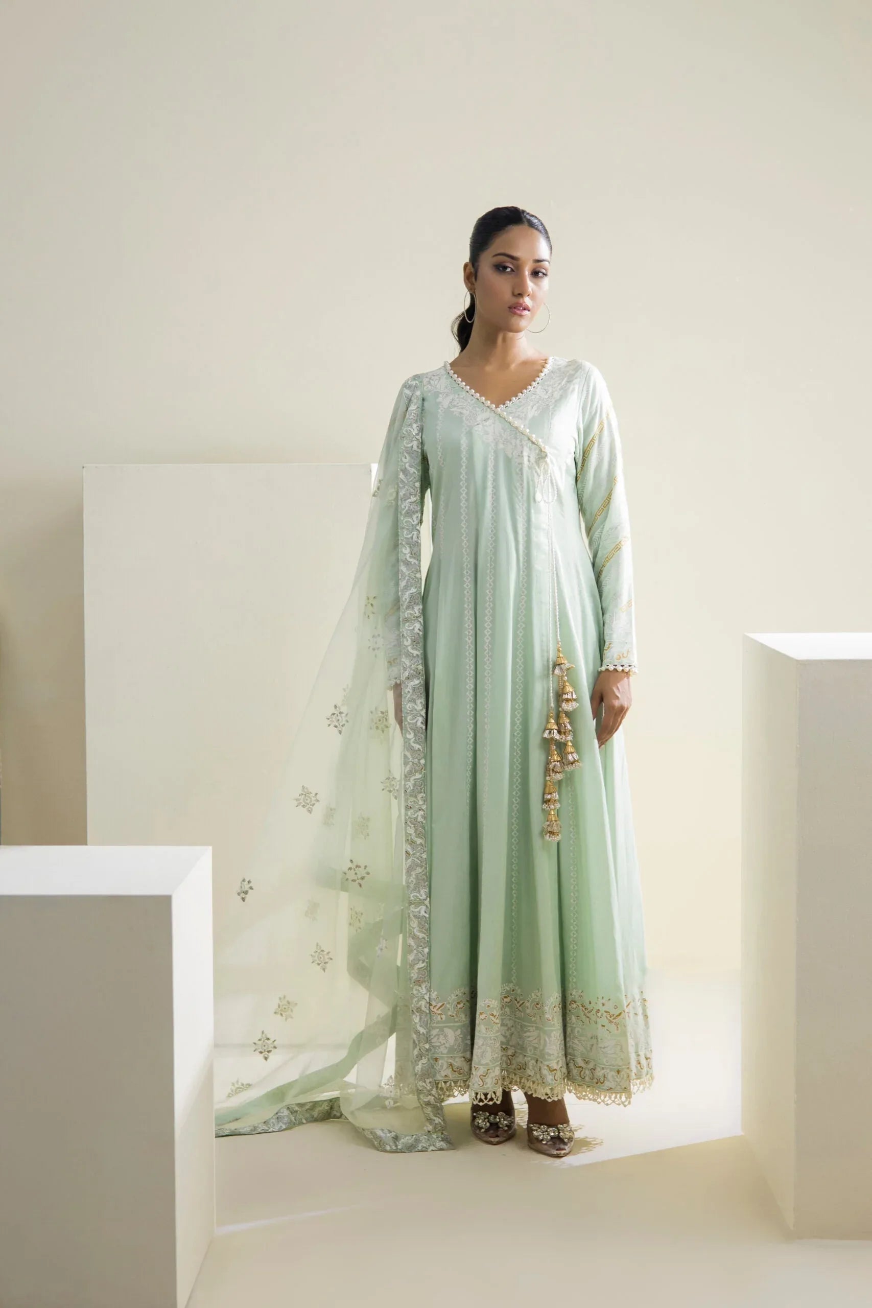 Farhat Jahan | Luxury Pret | Aabroo - Rang-e-Khaas