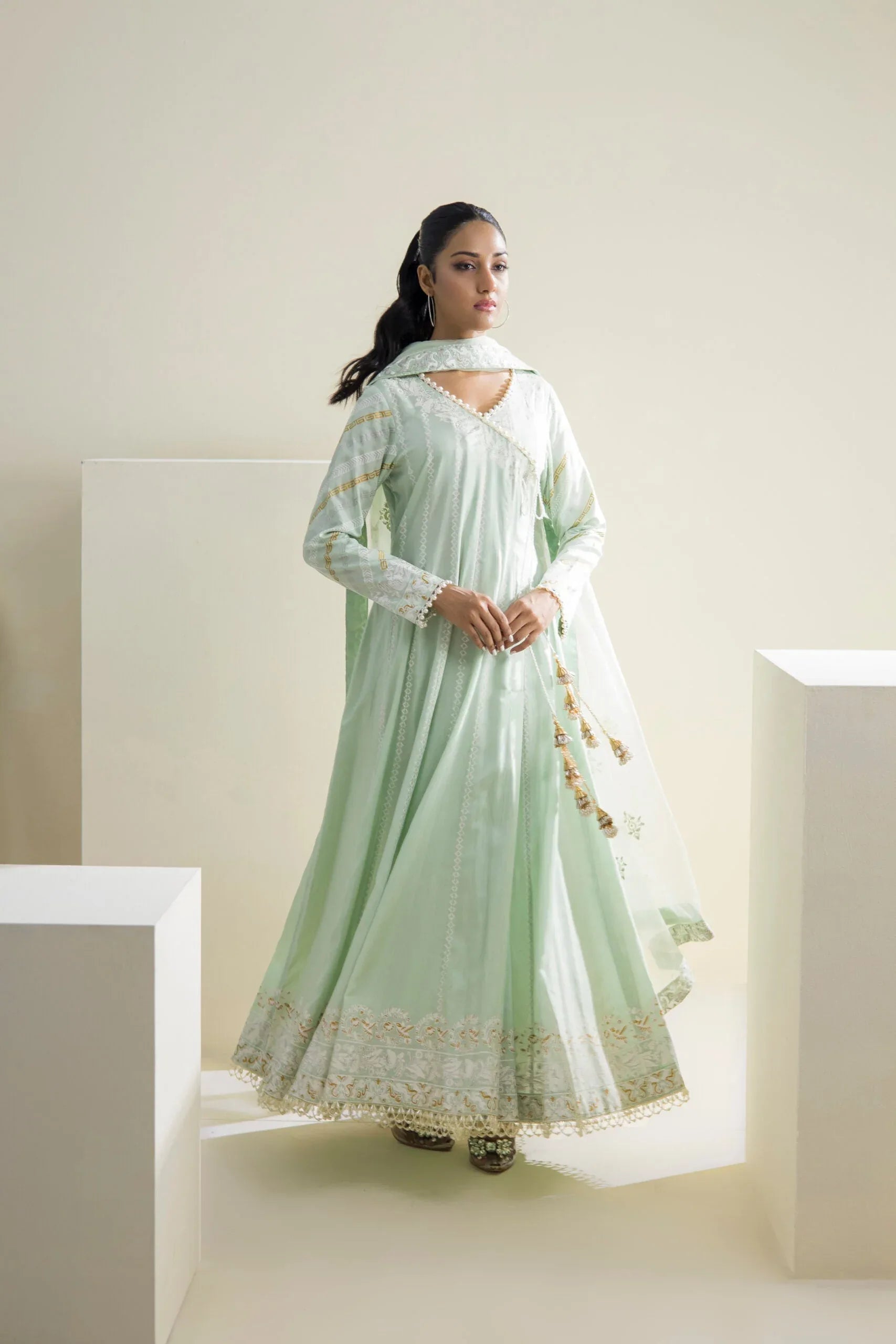 Farhat Jahan | Luxury Pret | Aabroo - Rang-e-Khaas