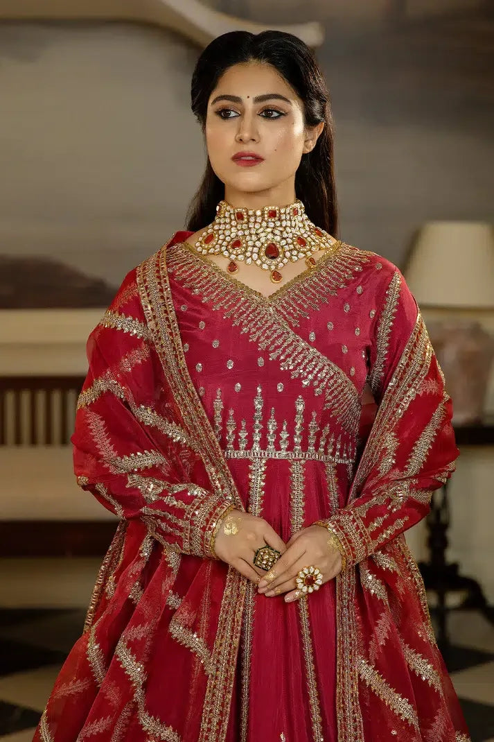 Imrozia Premium | Jahaan Ara Wedding Formals 23 | SRS-06 Surkh Roo - Rang-e-Khaas
