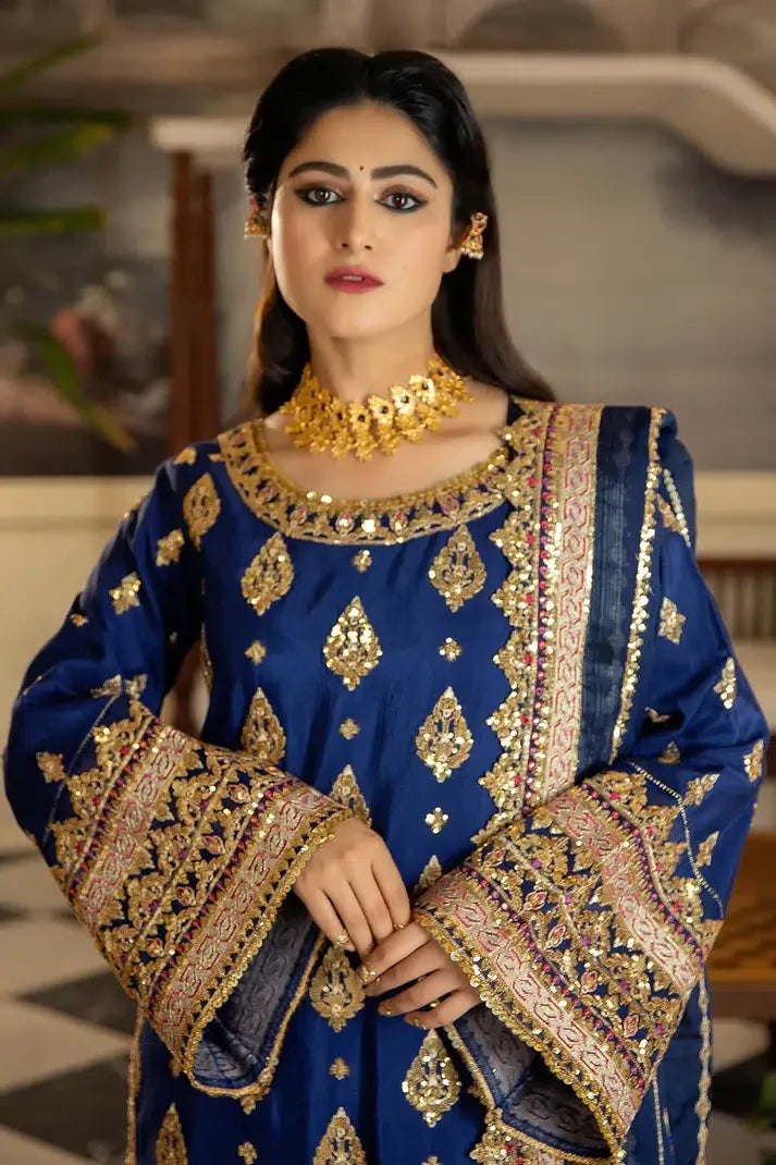Imrozia Premium | Jahaan Ara Wedding Formals 23 | SRS-07 Maahru - Rang-e-Khaas