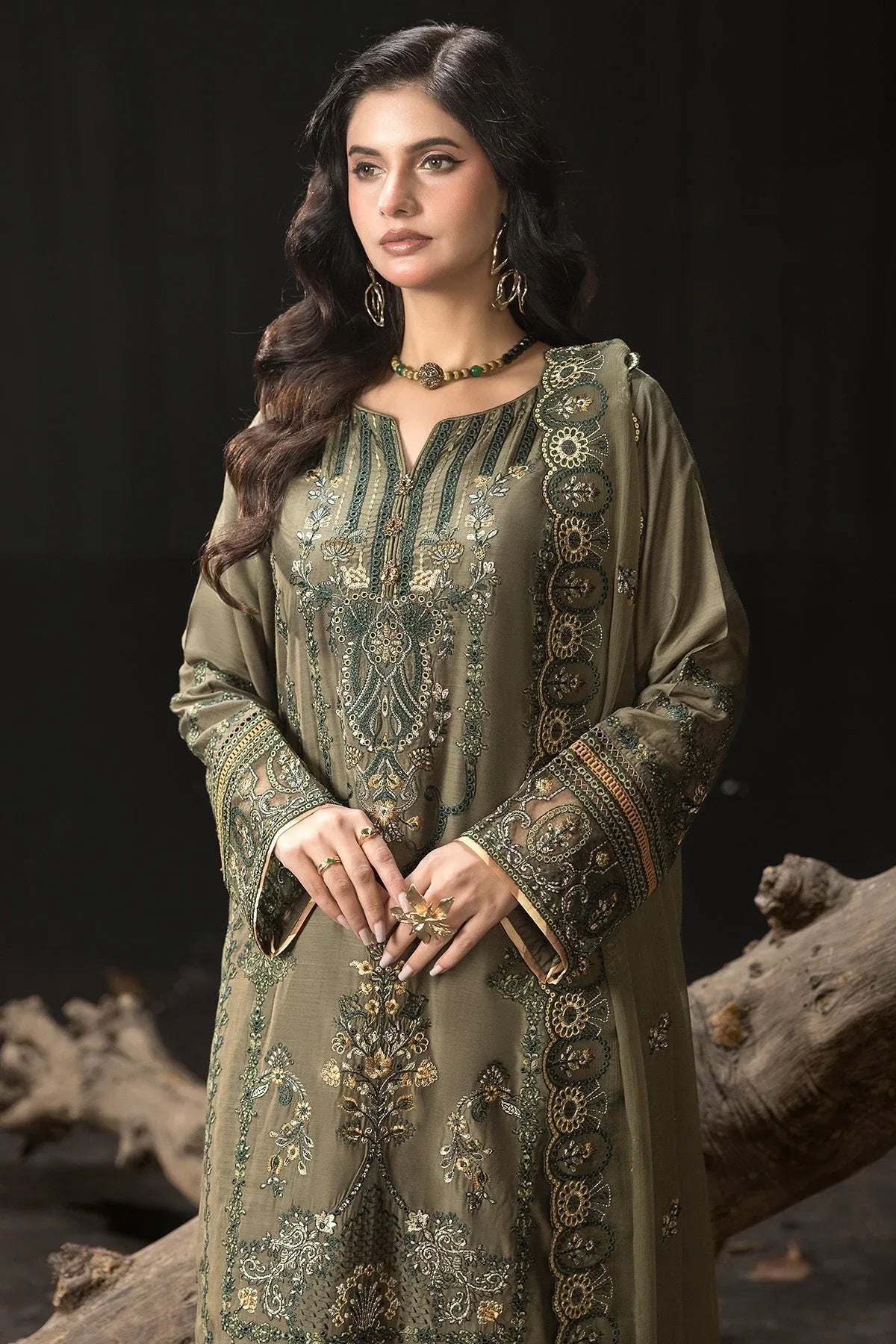 Imrozia Premium | Gulzar e Dil | I.P-105 Dilfareb - Rang-e-Khaas